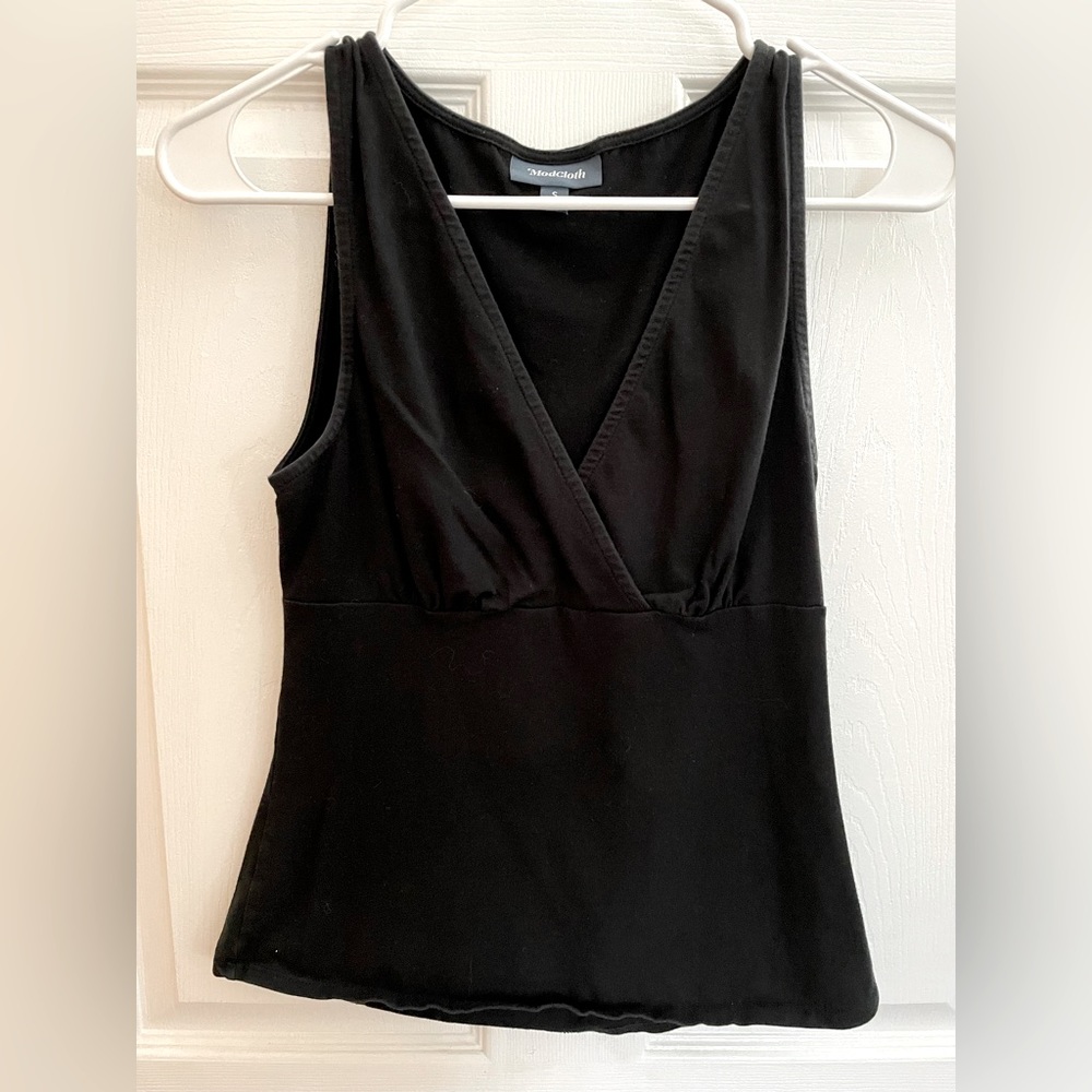 Modcloth faux wrap tank